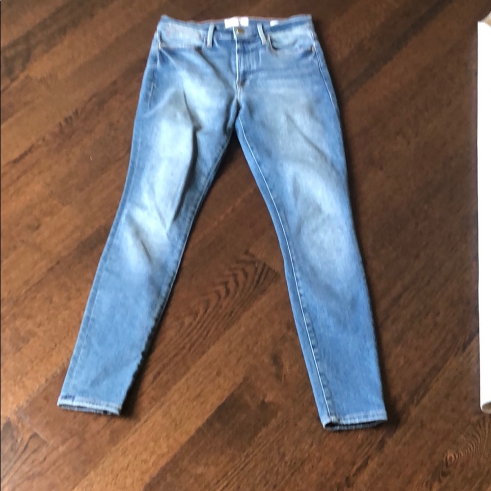 Frame Le High skinny